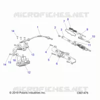 ENGINE, EXHAUST VALVE ASM. AND ACTUATOR