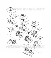CRANKSHAFT   PISTON  SL 650 B954058 (4930483048B014)