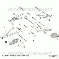 FRONT SUSPENSION CONTROL ARMS