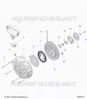 ENGINE, RECOIL STARTER
