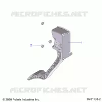 ENGINE, THROTTLE PEDAL