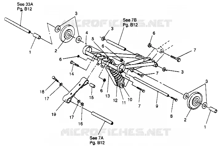 FRONT TORQUE ARM SPORT 0960443 (4932223222C003)