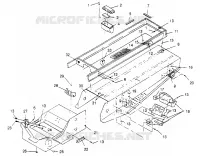 TUNNEL ASSEMBLY WIDETRAK GT 0952061 AND  EUROPEAN WIDETRAK GT E952061 (4928962896A006)