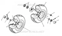 MIDDLE WHEEL ASSEMBLY 6X6 (4919811981041A)