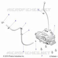 DRIVE TRAIN, FRONT GEARCASE MOUNTING