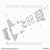 FRONT BRAKE CALIPER