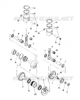 PISTON AND CRANKSHAFT SUPERTRAK (4917131713025A)