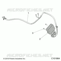 ELECTRICAL, VOLTAGE REGULATOR AND MOUNTING (FROM 11/30/2018)
