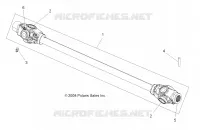 DRIVE TRAIN, PROP SHAFT, FRONT
