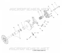 DRIVE TRAIN, PRIMARY CLUTCH