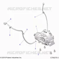 DRIVE TRAIN, FRONT GEARCASE MOUNTING