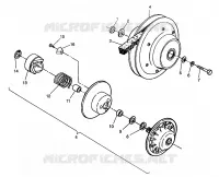 DRIVEN CLUTCH MAGNUM 6X6