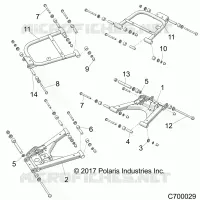 REAR SUSPENSION CONTROL ARMS