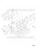 ENGINE, NOZZLE HOLDER AND GLOW PLUG