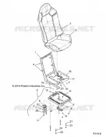 SEAT ASM. AND SLIDER