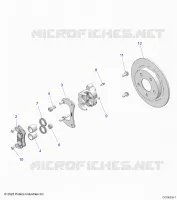 BRAKES, REAR CALIPER