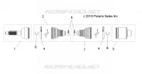 DRIVE TRAIN, MID DRIVE SHAFT