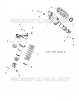 FRONT SUSPENSION SHOCK MOUNTING