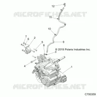 DRIVE TRAIN, MAIN GEARCASE MOUNTING
