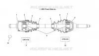 DRIVE SHAFT, FRONT