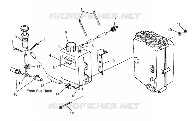 ENGINE FOGGING SYSTEM  INTL. SLTX I964590 (4935783578C008)
