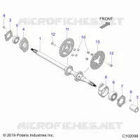 DRIVE TRAIN, REAR AXLE