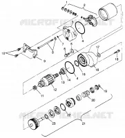 STARTING MOTOR (BLAZER) TRAIL BLAZER W97BA25C (4940124012D009)