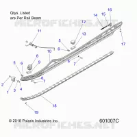 SUSPENSION, RAIL MOUNTING