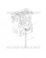 ENGINE, WATER BLOW BY HOSE