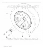 WHEELS, OPTIONS, WHEEL, 14 INCH STREET ALUMINUM RIM