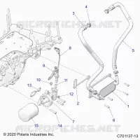 OIL FILTER, OIL COOLER AND RELATED