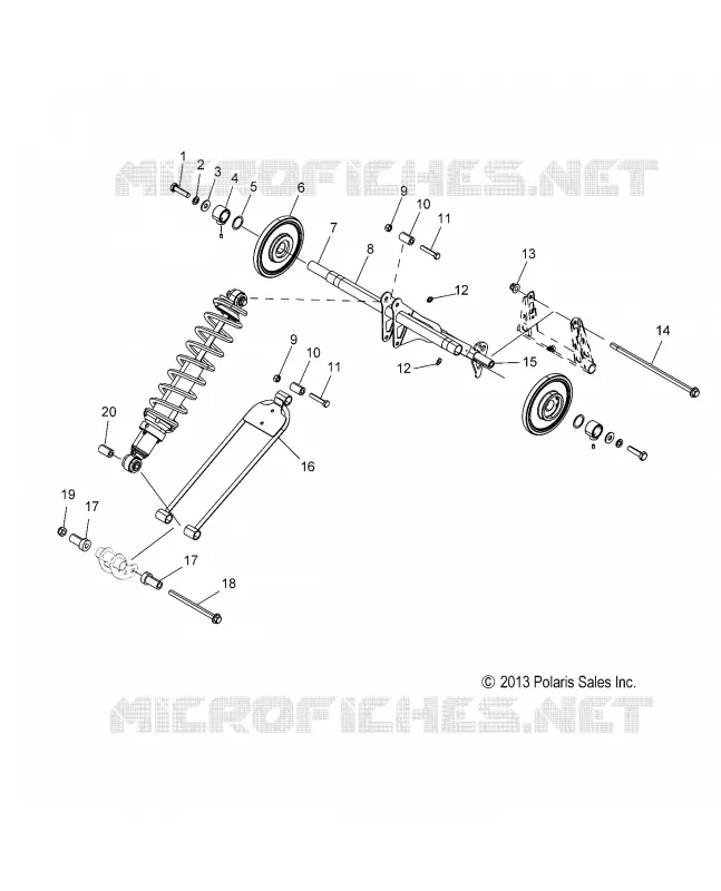 REAR SUSPENSION TORQUE ARM