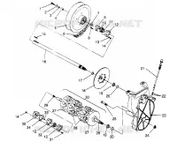 DRIVE TRAIN ASSEMBLY XLT 0950756, XLT SKS 0950556,  XLT SKS EURO E950556   (4928842884B011)