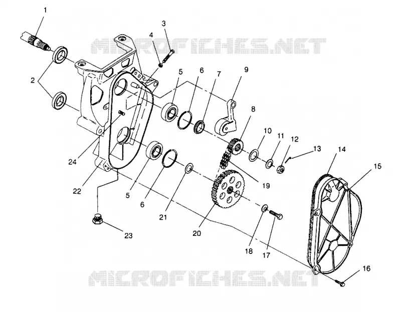 CHAINCASE TRAN SPORT 0960143 AND  EURO TRAN SPORT E960143 (4932273227B008)