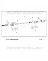 DRIVE TRAIN, FRONT HALF SHAFT