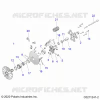 DRIVE TRAIN, PRIMARY CLUTCH