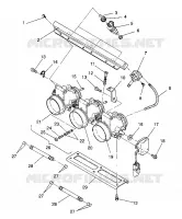 THROTTLE   ASSEMBLY RXL / 0930768 AND RXL SKS / 0930568 (4922992299033A)
