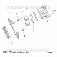 FRONT BRAKE CALIPER