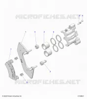 FRONT BRAKE CALIPER