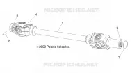 DRIVE TRAIN, FRONT PROP SHAFT