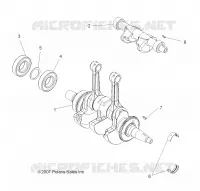 ENGINE, CRANKSHAFT AND BALANCE SHAFT