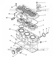 CYLINDER XLT/0930767,XLT SP/0930667    XLT SKS/0930567 (4923012301033A)