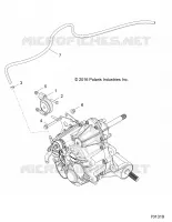 DRIVE TRAIN, MAIN GEARCASE MOUNTING- Z17VHA57FJ (701319)