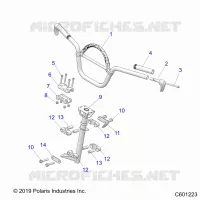 STEERING, HANDLEBAR MOUNTING
