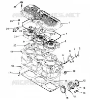CYLINDER XLT 0970756, XLT SKS 0970556,  AND XLT RMK 0970956 (4937693769C013)