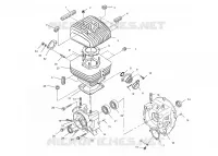 CRANKCASE AND CYLINDER