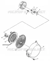 RECOIL STARTER RXL 0976768 (4938523852C014)
