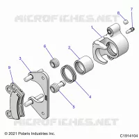 BRAKES, REAR CALIPER