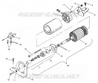 STARTING MOTOR XLT TOURING 0973357 AND EUROPEAN XLT TOURING E973357 (4937723772D002)