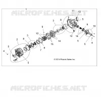 DRIVE TRAIN, FRONT GEARCASE INTERNALS